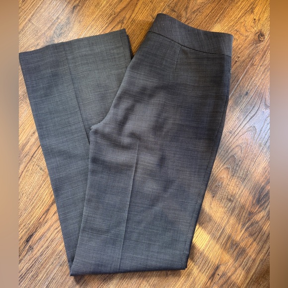 Lafayette 148 New York Pants - Lafayette 148 New York Women's Brown Boot Cut Pants, Size 4